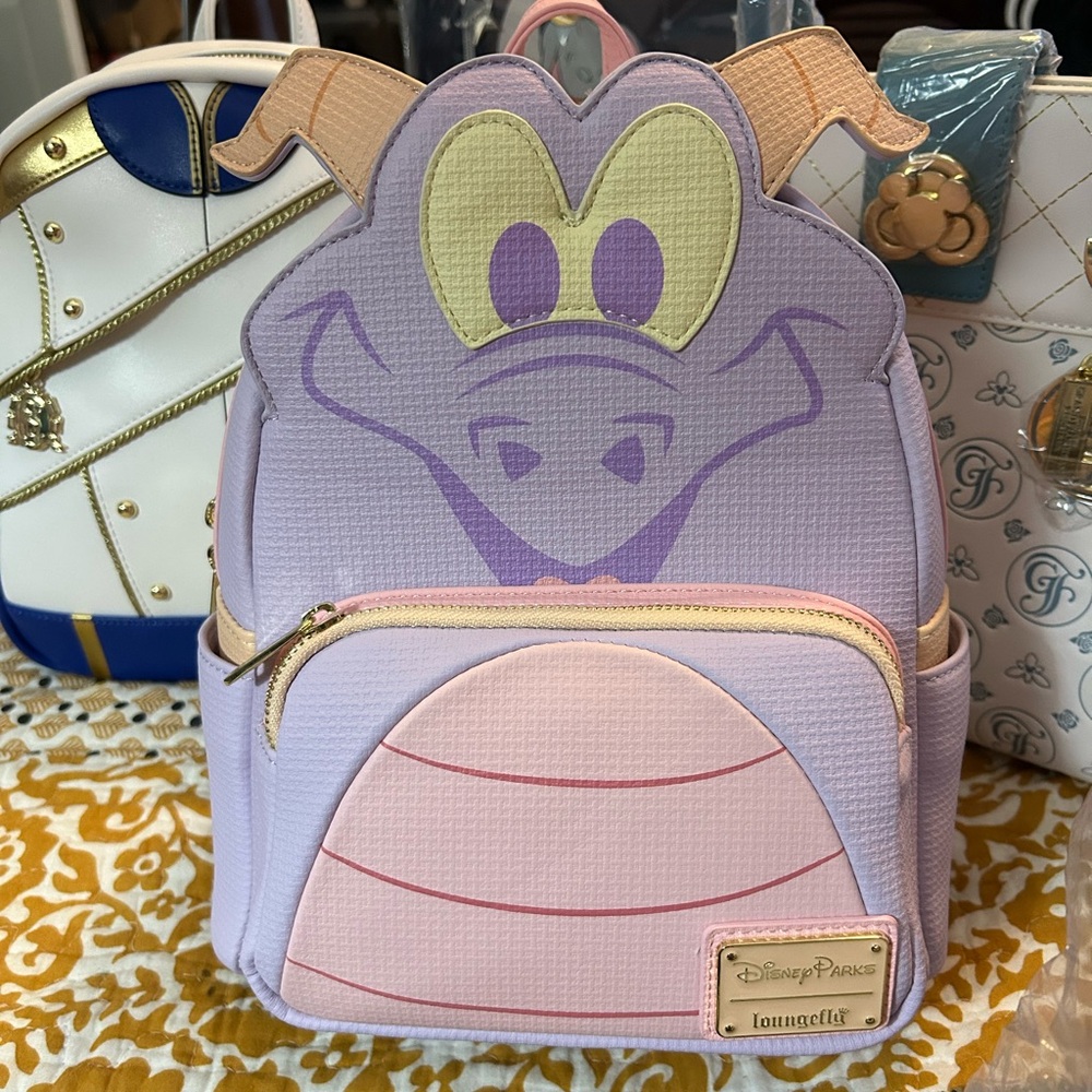 NWT Disney Parks Figment Loungefly Backpack